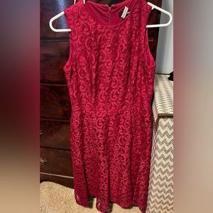 Red Nine West dress